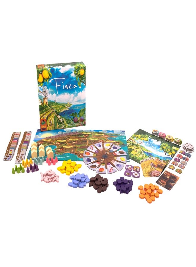 Pandasaurus Games Finca Board Game - Mallorca's Resource Management & Delivery Strategy Game, Fun for Family, Kids & Adults, Ages 10+, 2-5 Players, 45 Minute Playtime - Image 2